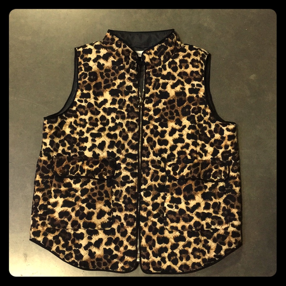 Leopard Vest